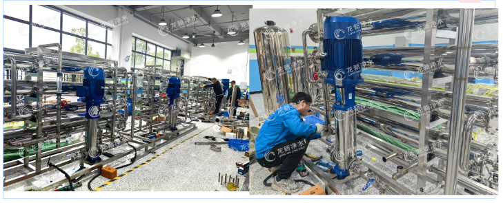 龍新凈水【現(xiàn)場(chǎng)直擊】生產(chǎn)與出貨并進(jìn)，奏響奮斗交響曲！